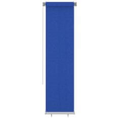 Vidaxl Zunanje rolo senčilo 60x230 cm modro HDPE