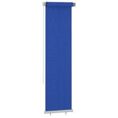 Vidaxl Zunanje rolo senčilo 60x230 cm modro HDPE