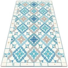 Decormat Vinilna preproga Geometrijsko tkanje 140x210 cm 