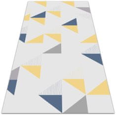 Decormat Vinilna preproga Geometrijski trikotniki 120x180 cm 