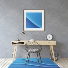 Decormat Podloga za stol parket Modra abstrakcija 100x70 cm 