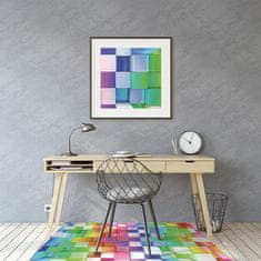Decormat Podloga za stol Barvita abstrakcija 100x70 cm 