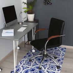 Decormat Podloga za stol Modre ploščice 120x90 cm 