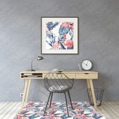 Decormat Podloga za stol parket Pobarvan flamingo 120x90 cm 