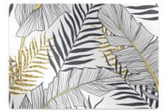 Decormat Podloga za stol Golden palm leaves 100x70 cm 