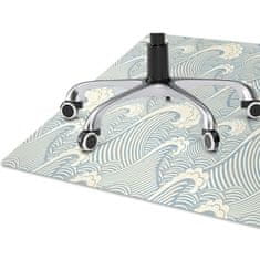Decormat Podloga za stol Oceanski valovi 100x70 cm 