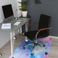 Decormat Podloga za pisarniški stol Abstraktni oblaki 100x70 cm 
