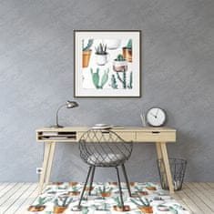 Decormat Podloga za stol Cacti in pots 140x100 cm 