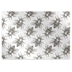 Decormat Podloga za stol Bees pattern 100x70 cm 