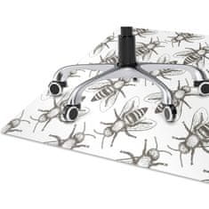 Decormat Podloga za stol Bees pattern 100x70 cm 