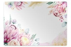 Decormat Podloga za stol Floral frame 100x70 cm 