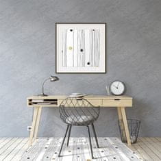 Decormat Podloga za pisalni stol Thin lines 140x100 cm 