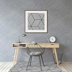 Decormat Podloga za stol Geometric illusion 100x70 cm 
