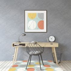 Decormat Podloga za pisalni stol Geometric pattern 100x70 cm 