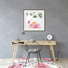 Decormat Podloga za stol Watercolor roses 140x100 cm 