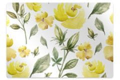Decormat Podloga za stol Yellow flowers 120x90 cm 
