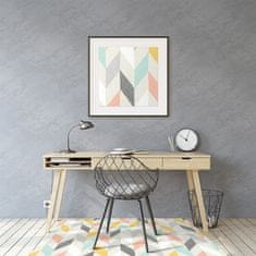 Decormat Podloga za pisarniški stol Pastel herringbone 140x100 cm 