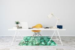 Decormat Podloga za stol parket Turkizni marmor 100x70 cm 