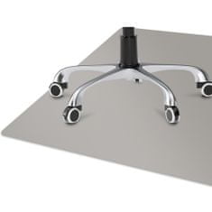 Decormat Podloga za stol Srebrna barva 120x90 cm 