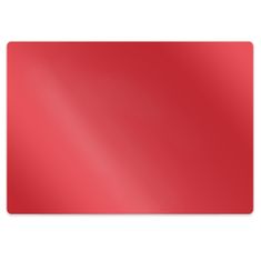 Decormat Podloga za stol Svetlo rdeča barva 100x70 cm 