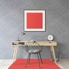 Decormat Podloga za stol Svetlo rdeča barva 100x70 cm 