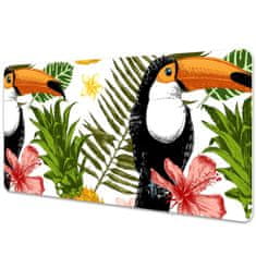 Decormat Podloga za pisalno mizo Toucan in ananas 100x50 cm 