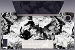 Decormat Podloga za pisalno mizo Črne vrtnice 90x45 cm 