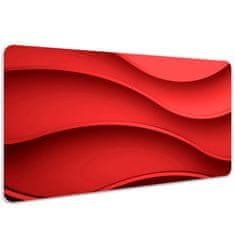 Decormat Podloga za mizo Rdeča abstrakcija 90x45 cm 