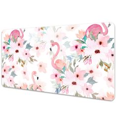 Decormat Namizna podloga Flamings Flowers 90x45 cm 