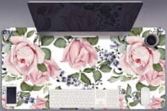 Decormat Podloga za pisalno mizo Watercolor roses 90x45 cm 