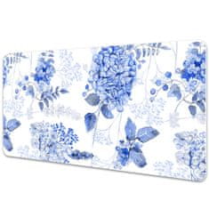 Decormat Podloga za mizo Modra hortenzija 90x45 cm 
