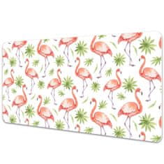 Decormat Podloga za pisalno mizo Flamingos 100x50 cm 
