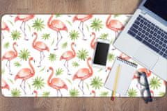 Decormat Podloga za pisalno mizo Flamingos 100x50 cm 