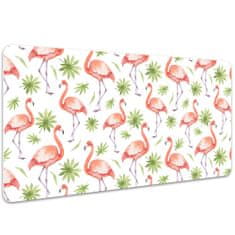 Decormat Podloga za pisalno mizo Flamingos 100x50 cm 