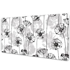 Decormat Podloga za mizo Glamour Cvetovi 90x45 cm 