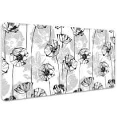 Decormat Podloga za mizo Glamour Cvetovi 90x45 cm 