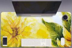 Decormat Podloga za pisalno mizo Sunflowers 100x50 cm 