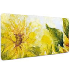 Decormat Podloga za pisalno mizo Sunflowers 100x50 cm 