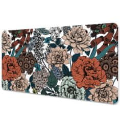 Decormat Namizna podloga Retro flowers 100x50 cm 