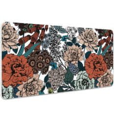 Decormat Namizna podloga Retro flowers 100x50 cm 