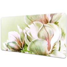 Decormat Podloga za pisalno mizo Magnolia flowers 100x50 cm 