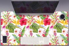 Decormat Podloga za pisalno mizo Eksotični hibiskus 100x50 cm 