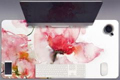 Decormat Podloga za mizo Watercolor flowers 90x45 cm 