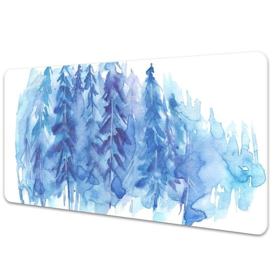 Decormat Namizna podloga Winter forest watercolor