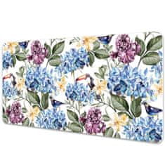 Decormat Podloga za pisalno mizo Retro flowers 100x50 cm 