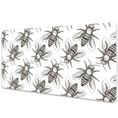 Decormat Podloga za pisalno mizo Bees pattern 90x45 cm 