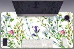 Decormat Podloga za pisalno mizo Poljske rože 90x45 cm 