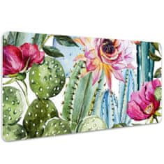 Decormat Podloga za pisalno mizo Colorful cacti 90x45 cm 