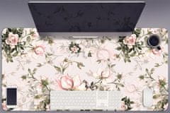 Decormat Podloga za pisalno mizo Pisane rože 90x45 cm 