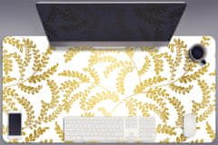 Decormat Podloga za pisalno mizo Golden leaves 90x45 cm 